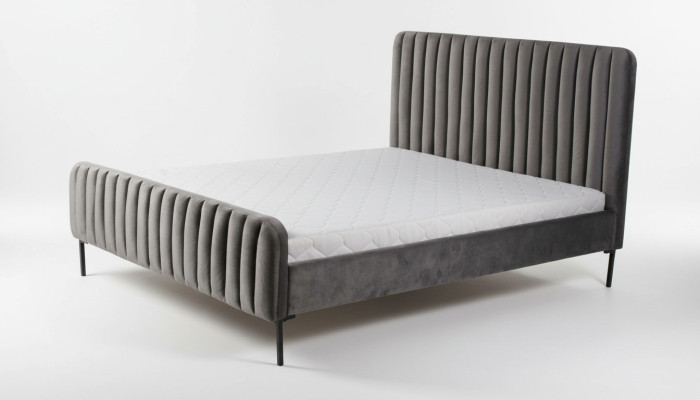 Gris double chambre design de meubles en bois élégant meubles classiques élégants nouveaux