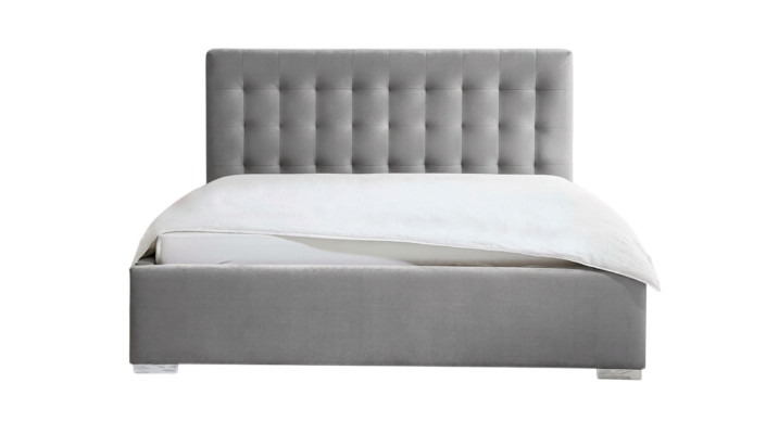 Meubles en bois Double Gris Conception de chambre élégante Tissu classique Meubles -