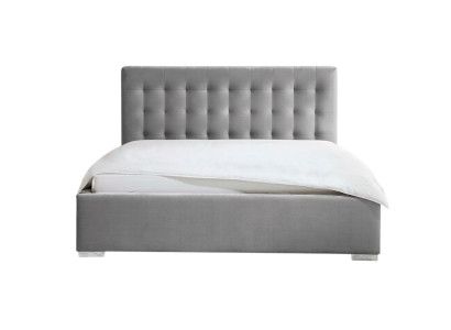 Meubles en bois Double Gris Conception de chambre élégante Tissu classique Meubles -