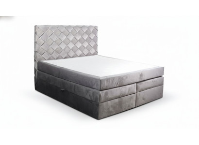 Lit Boxspring avec sommier Matelas Lits Chambre Chesterfield