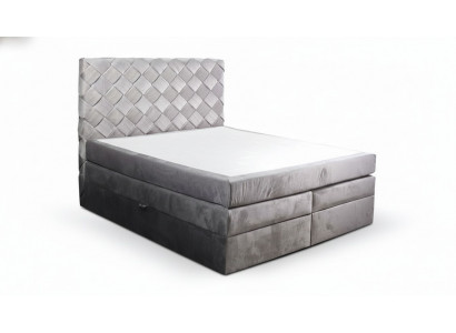 Lit Boxspring avec sommier Matelas Lits Chambre Chesterfield