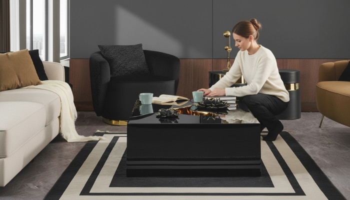 Table basse Table d'appoint Table basse Table de design Table de salon Tables Mobilier