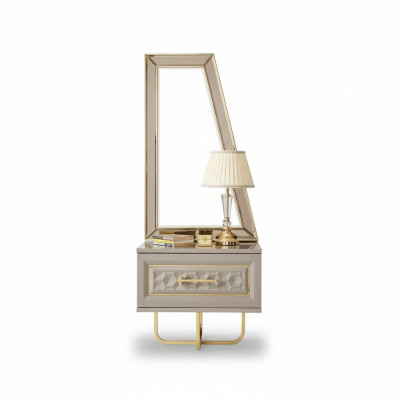 Table de chevet design Console Tables d'appoint Chambre à coucher Bois Consoles de luxe nouveauté