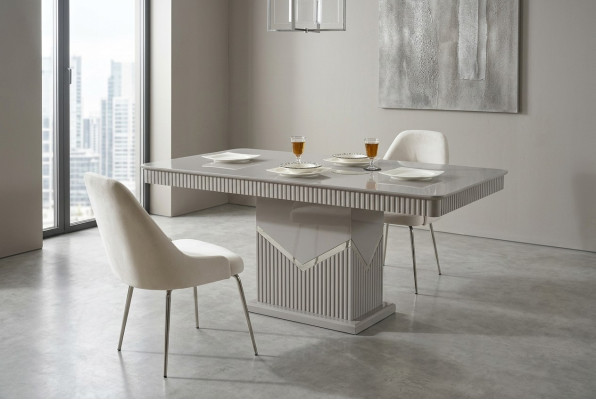 Table de salle à manger Ensemble de salle à manger Ensembles de table Chaise Suite Mobilier groupe de chaises 5 pièces. ensemble