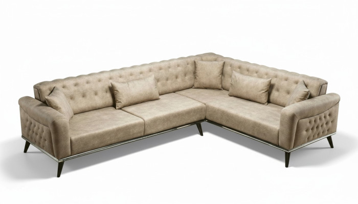 Canapé Canapé beige Salon ensemble Design Moderne Canapé Canapé d'angle nouveau Canapé Canapé beige Salon ensemble Design Moderne Canapé Canapé d'angle nouveau