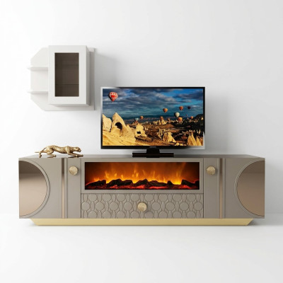 Meuble TV bas de luxe Étagère Buffet Meuble TV Commode Meuble TV Armoire Mobilier neuf