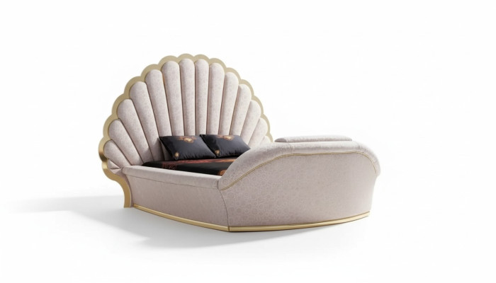 Lit royal Mobilier de luxe Chambres à coucher 200x200 Aménagements