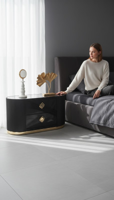 Table d'appoint Table de chevet Console de nuit Design Chambre Table Table de chevet nouvelle