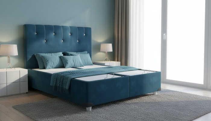 Chambre de luxe Lit Lits Doubles Conception Mobilier Cadre de Lit Hôtel Turque