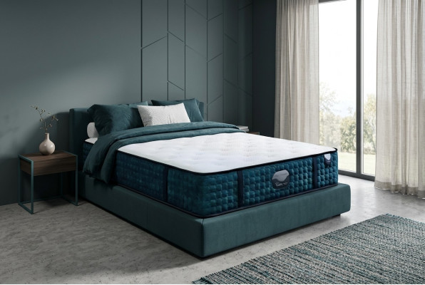 Matelas King Size épais de luxe de 200x200cm, grand de 50cm, orthopédique.