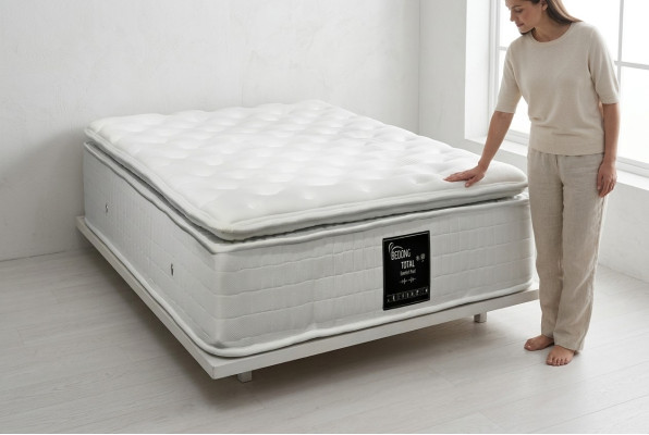 Matelas king size de qualité supérieure pour hôtel, matelas extra épais de 50 cm, 200x200 cm.