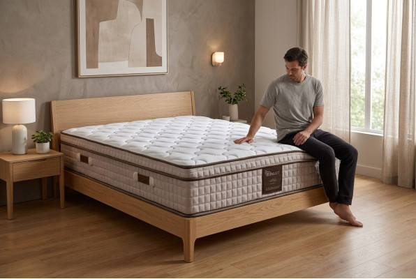 Matelas Hôtel Lits Matelas 200x200cm Lit Boxspring de qualité King Size