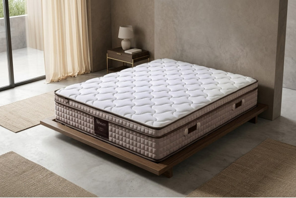 Matelas Hôtel Lits Matelas 200x200cm Lit Boxspring de qualité King Size