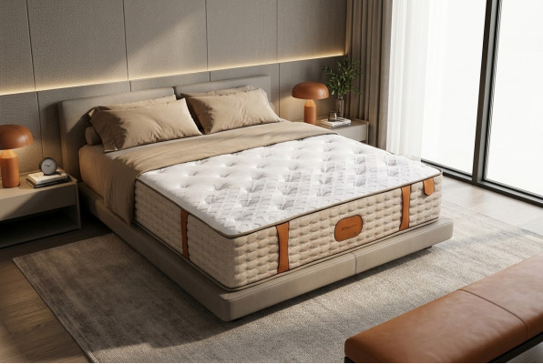 Matelas d'hôtel de haute qualité 50cm King Size Matelas Extra épais 200x200cm