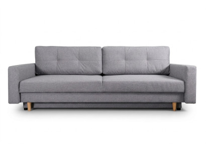 Canapé 3 places gris Canapés Style Luxe Salon Moderne Tissu d'ameublement Nouveau