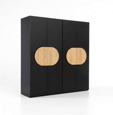 Armoire Gris Luxe Bois Armoire de Chambre Armoire de Design