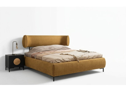 Lit Jaune Beau Design Belle Chambre Moderne Lits Doubles Meubles Élégants
