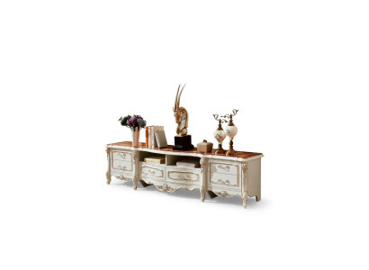 Buffet baroque Armoire Étagères Buffet Meuble TV Commode