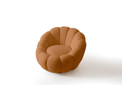 Fauteuil de luxe Club Télévision Textile Ameublement Mobilier Salon Relax Chaise