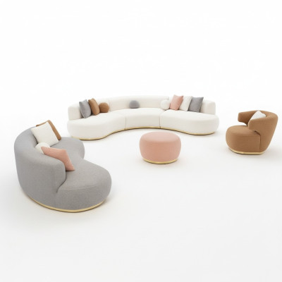 Fauteuil une place Fauteuil de salon Siège de relaxation Mobilier Chaises Ameublement