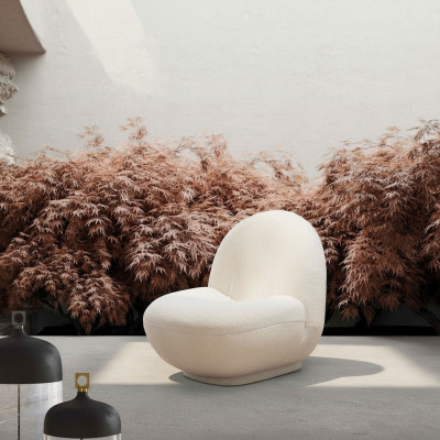 Fauteuil rond Fauteuil TV Siège simple Rembourrage Siège Mobilier Chaises longues