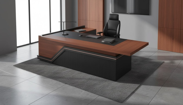 Bureau Mobilier de bureau Chef Table Bureau Kanzei Table Mobilier de luxe nouveau