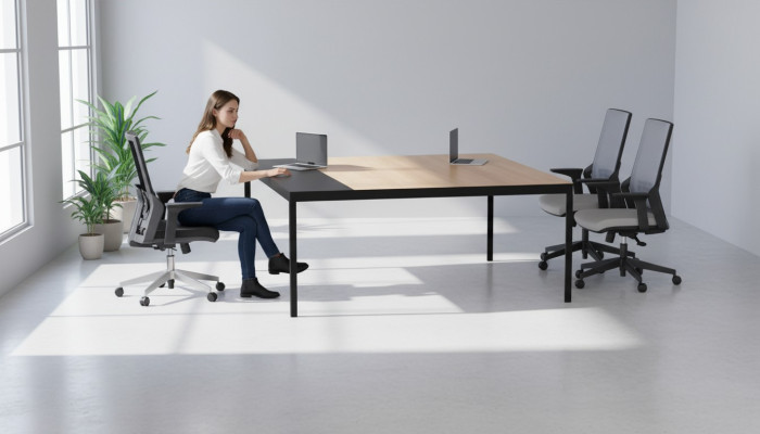 Bureau en bois massif pour bureau