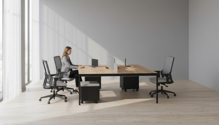 Mobilier de bureau moderne, bureaux de luxe, mobilier en bois neuf