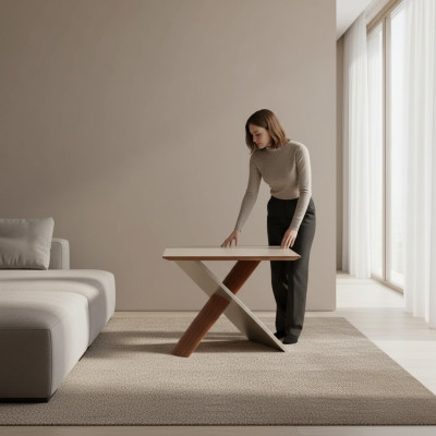 Table basse moderne Tables d'appoint Mobilier de bureau Mobilier de salle d'étude