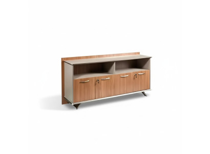 Moderne commode marron - Designer - Luxueuse commode en bois massif