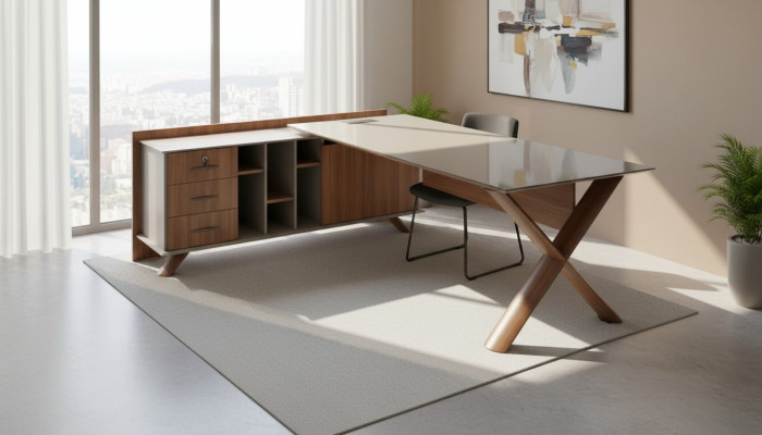 Bureau d'angle Mobilier de bureau Mobilier de salle de design Mobilier de bureau Bureau Mobilier