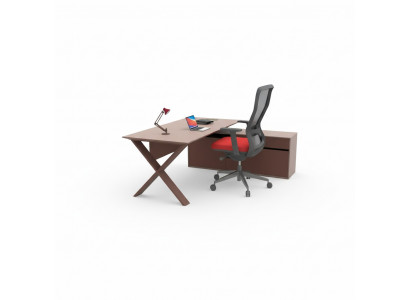 Bureau Mobilier de bureau Table de direction Mobilier en bois Poste de travail d'écriture design