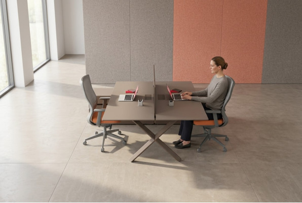 Mobilier en bois Table de travail Bureau de bureau Bureaux Mobilier de bureau moderne nouveau