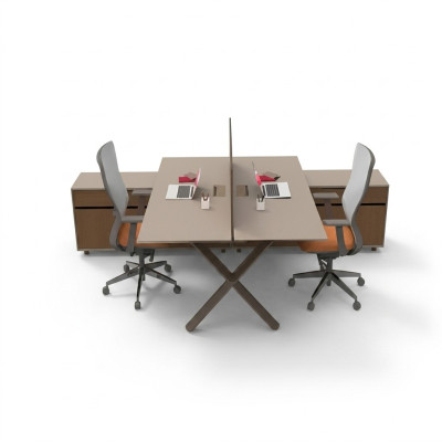Grand bureau de bureau meubles de bureau tables en bois massif