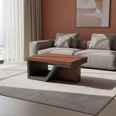 Table basse design moderne Mobilier de bureau Tables d'appoint de luxe Meubles de luxe