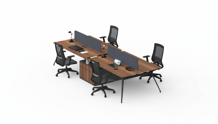 Grand bureau Table de bureau Meubles de salle d'étude Bois massif Meubles de luxe
