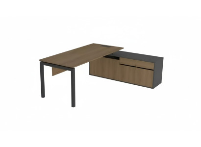 Coin mobilier de travail de bureau de bureau de luxe de bureau de mobilier de table de designer moderne