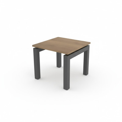 Table basse rectangulaire, petite table d'appoint design, meuble en bois de luxe