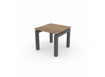 Table basse rectangulaire, petite table d'appoint design, meuble en bois de luxe