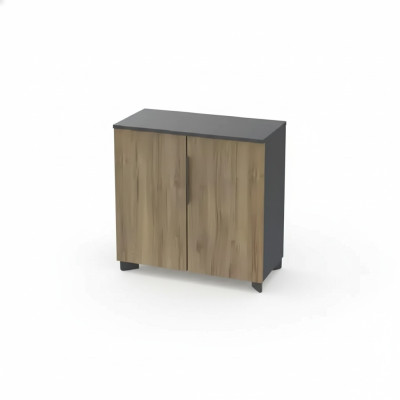 Buffet latéral de luxe marron Mobilier de bureau Bois Meubles de designer Commode