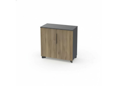 Buffet latéral de luxe marron Mobilier de bureau Bois Meubles de designer Commode
