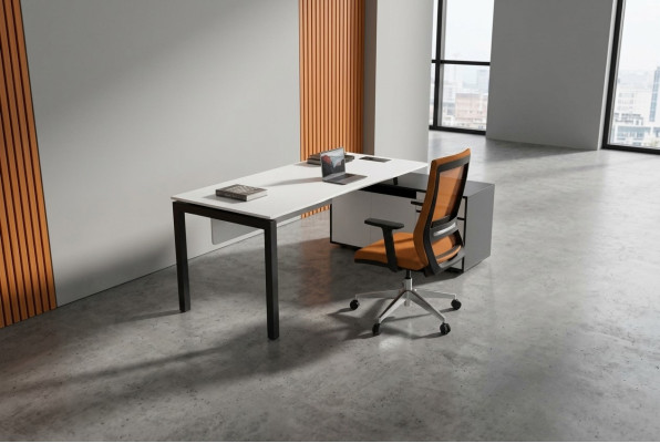 Blanc table de travail bureau table bureau tables de bureau meubles en bois meubles d'écriture moderne