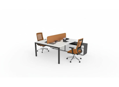 Grand bureau de travail Mobilier de bureau Salle d'étude Aménagement de luxe设计