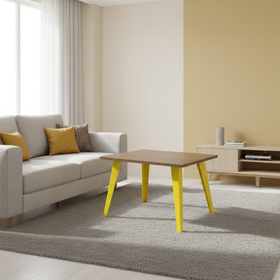 Petite table basse en bois Tables d'appoint modernes Meubles en bois de luxe de designer