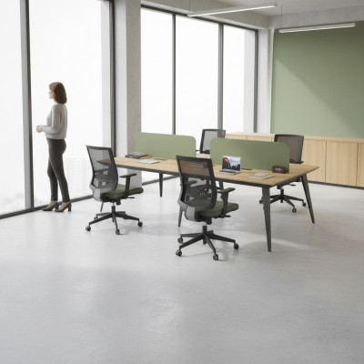 Grand bureau d'étude Table de bureau Mobilier de bureau Luxe Design moderne Tables de bureau
