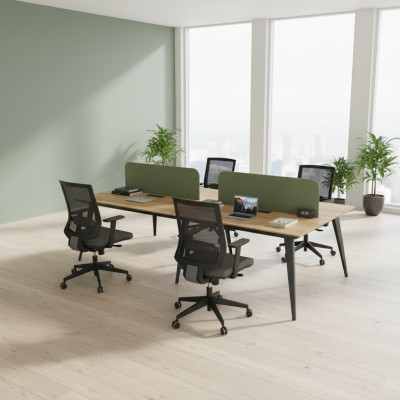 Grand bureau d'étude Table de bureau Mobilier de bureau Luxe Design moderne Tables de bureau