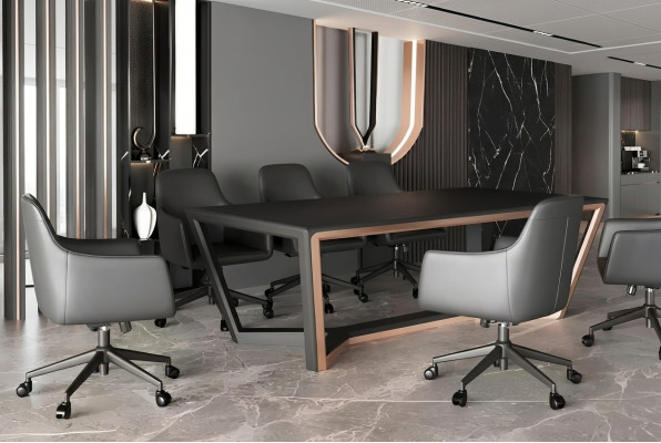 Table de conférence Mobilier de bureau Tables de réunion Tables de bureau de luxe Modernes