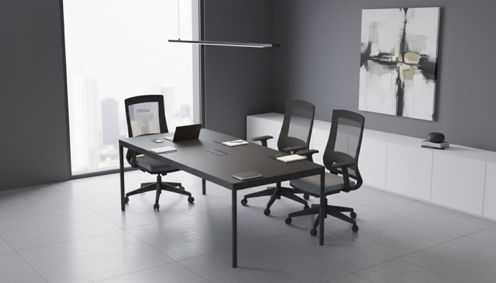 Bureau tables Mobilier en bois moderne Tables de conférence Bureau de réunion Mobilier de bureau