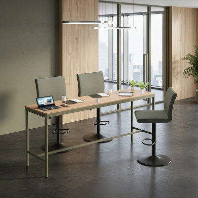 Grand bureau bureau debout bureau ordinateur mobilier de bureau bureau à écrire
