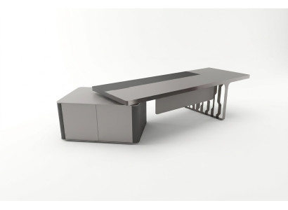 Mobilier de bureau moderne bureau, mobilier de salle d'étude bureau gris